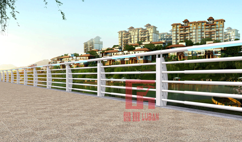 灯光河道护栏